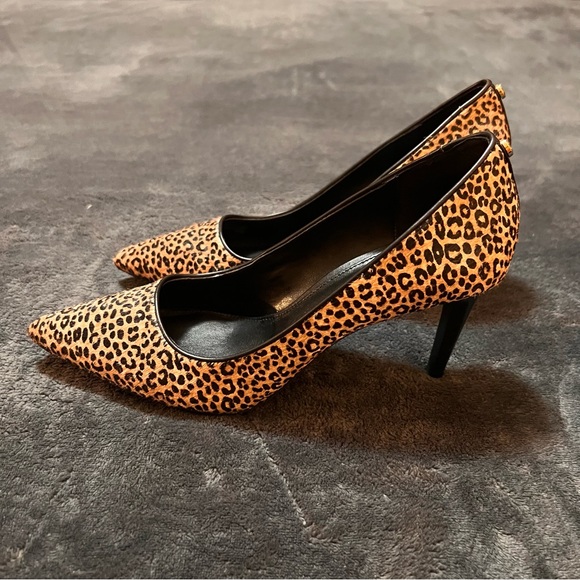 Michael Kors Leopard Print Heels - Picture 1 of 12